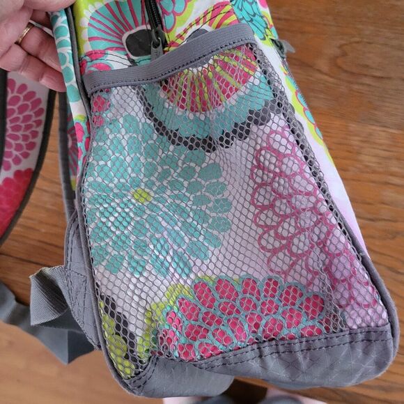 Thirty-One Bubble Bloom Backpack book bag Hostess Exclusive "A" colorful EUC - Picture 4 of 12